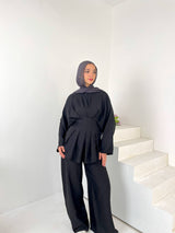 Linen set Black