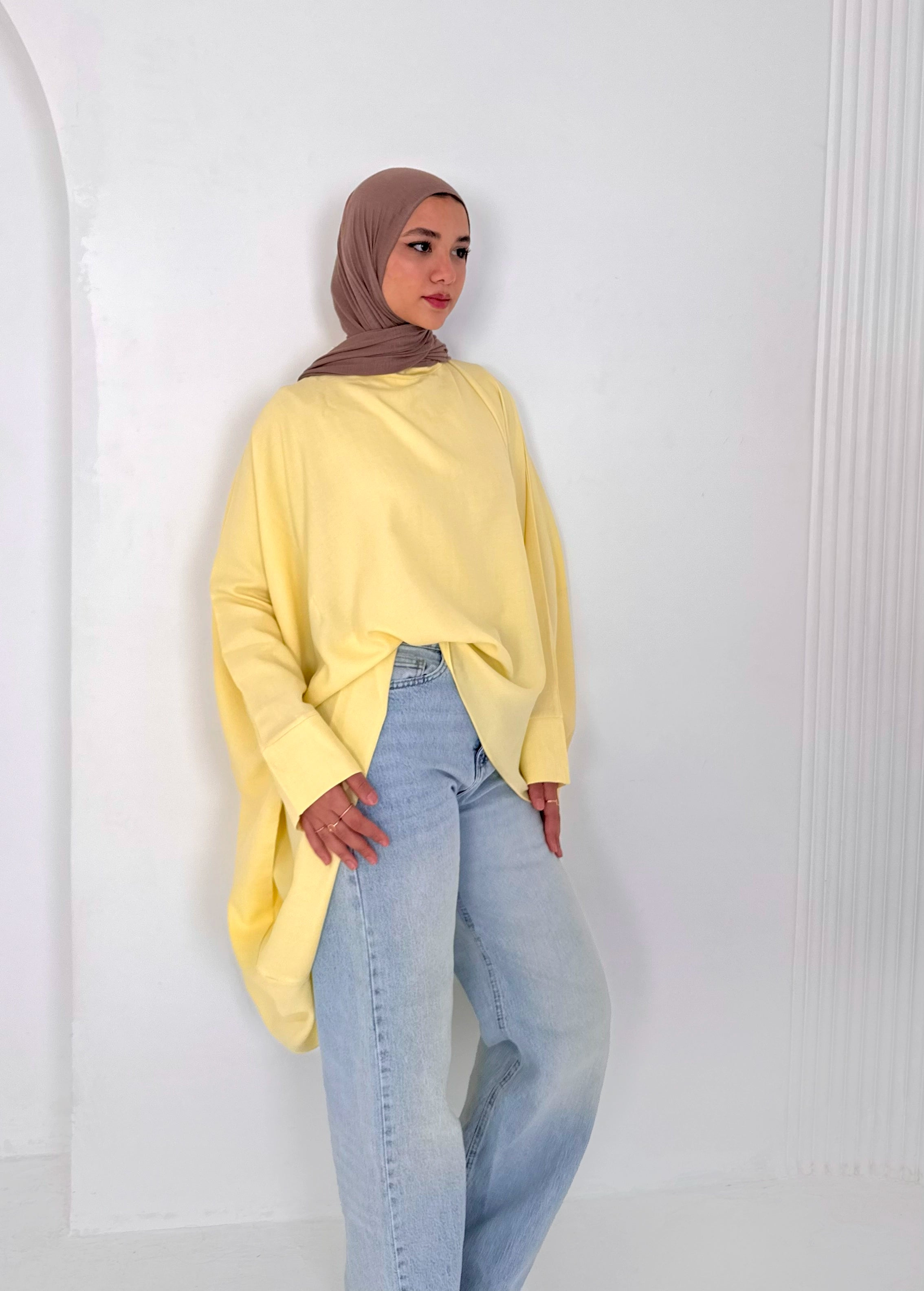 Flow linen blouse