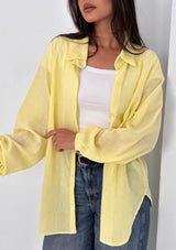 Everyday chemise Yellow